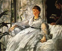 Edouard Manet Reading oil painting image